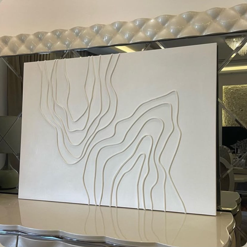 Pure Flow – Abstract Textured Wall Art