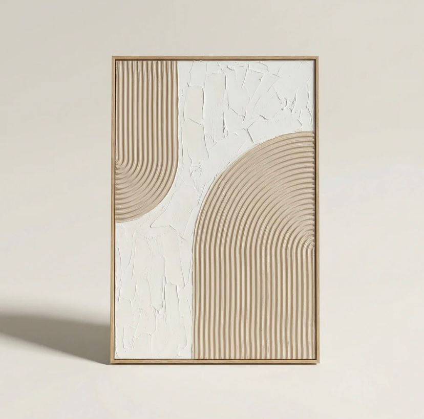 Arc Form – Handmade Textured Wall Art