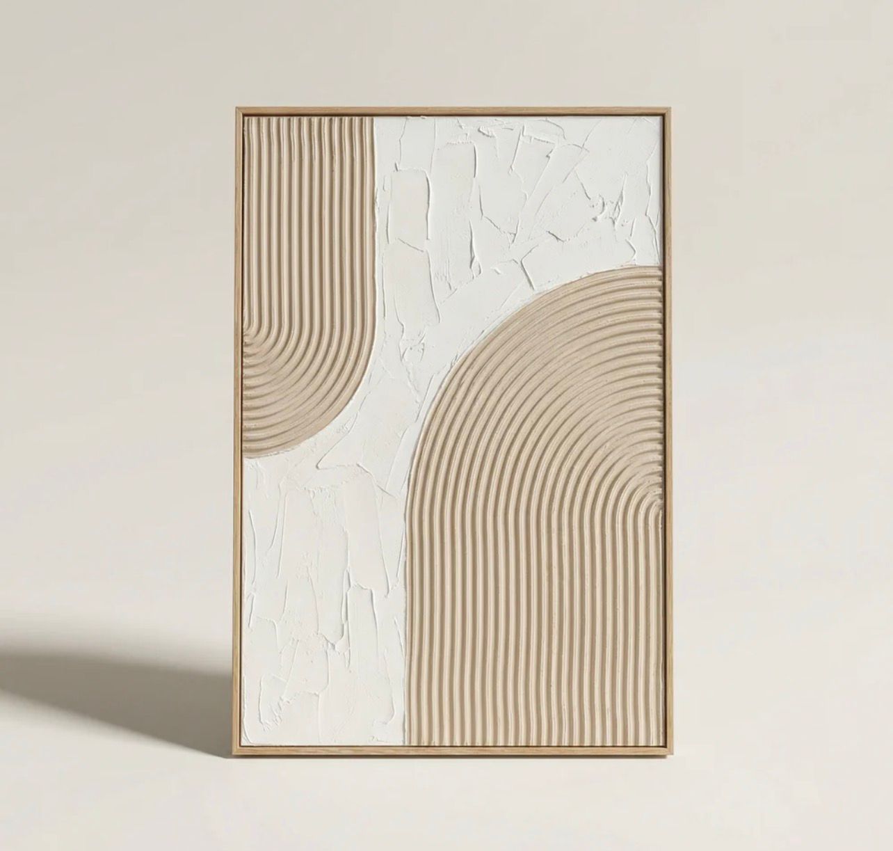 Arc Form – Handmade Textured Wall Art