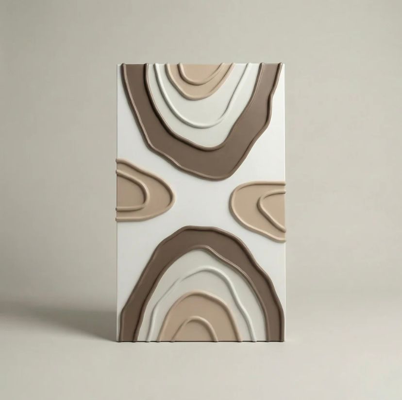 Earth Layers - Abstract Wall Art