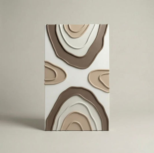 Earth Layers - Abstract Wall Art