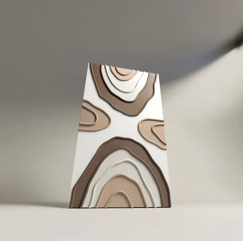 Earth Layers - Abstract Wall Art
