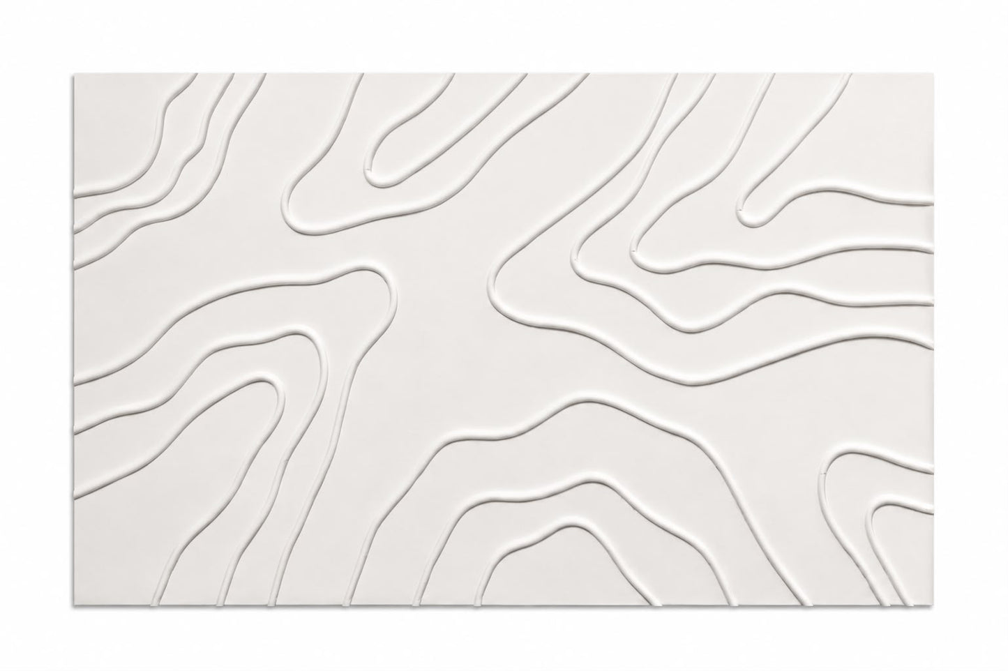 Ivory Flow – Textured Wall Art