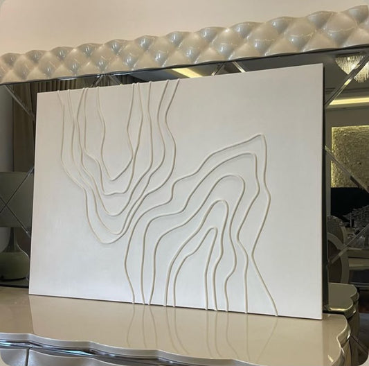 Pure Flow – Abstract Textured Wall Art